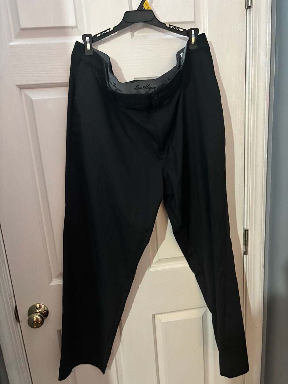 Ben Hogan Men's Black Golf Performance Trousers Size 42x30